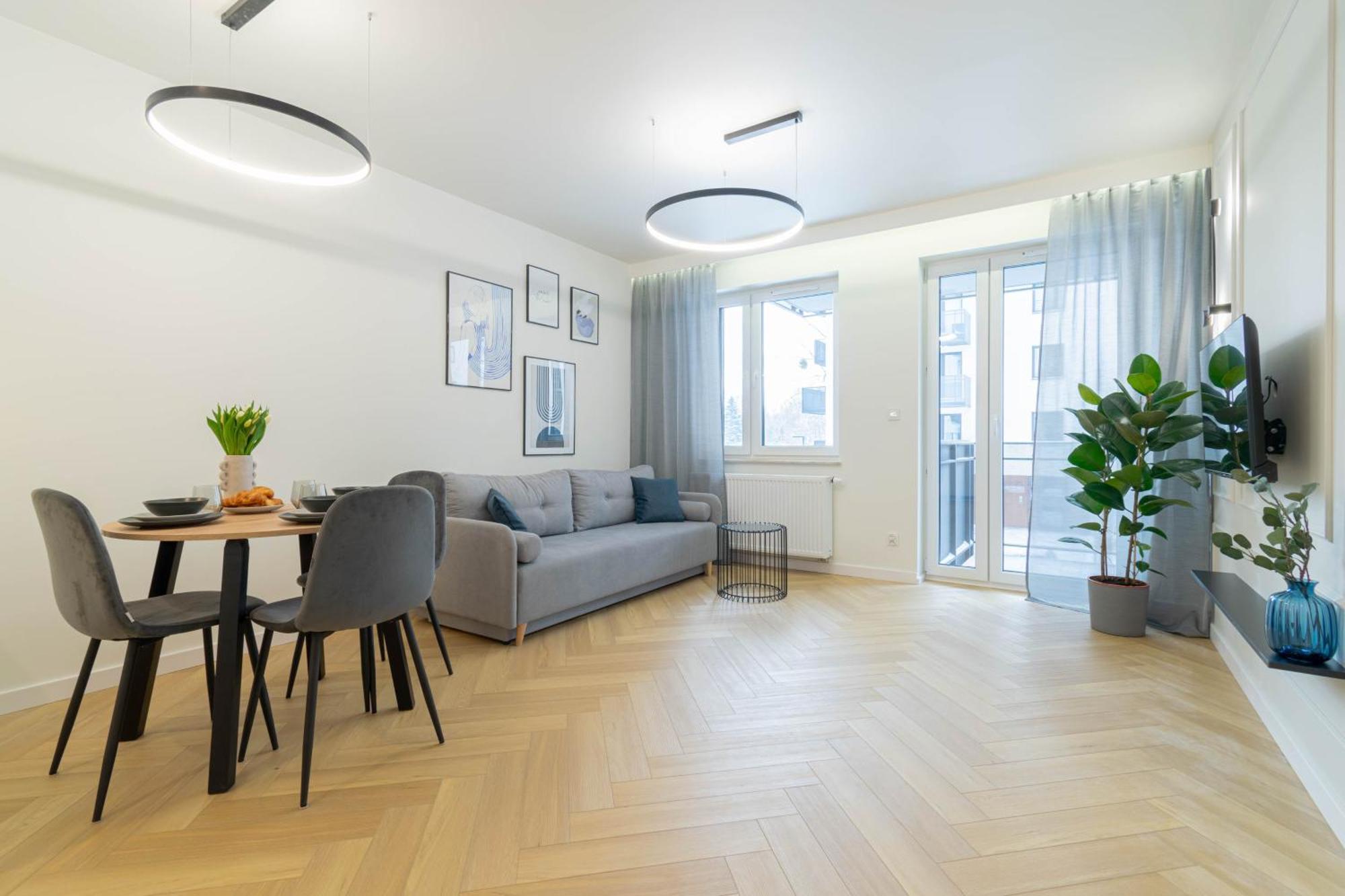 Blue Apartment Ceglana - Free Parking - Self Check-In 카토비체 외부 사진