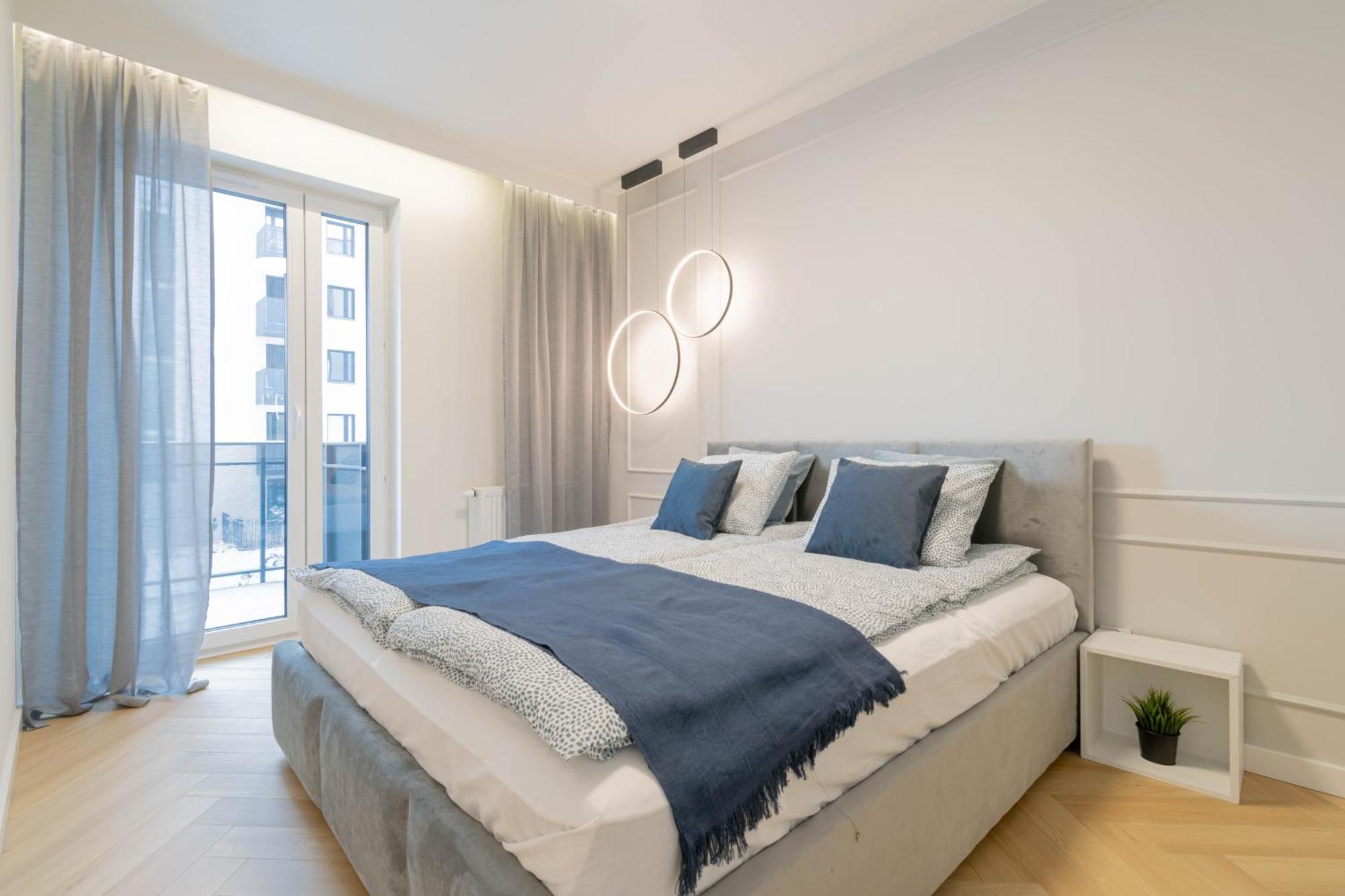 Blue Apartment Ceglana - Free Parking - Self Check-In 카토비체 외부 사진